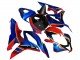 2007-2008 Honda CBR600RR Motorcycle Fairings - Blue Red Yellow Glossy Black UK