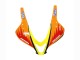 2007-2008 Honda CBR600RR Motorcycle Fairings - Yellow Orange Glossy Black Rossi Repsol UK