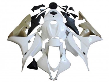 Best 2007-2008 Honda CBR600RR Motorcycle Fairings - Silver White UK