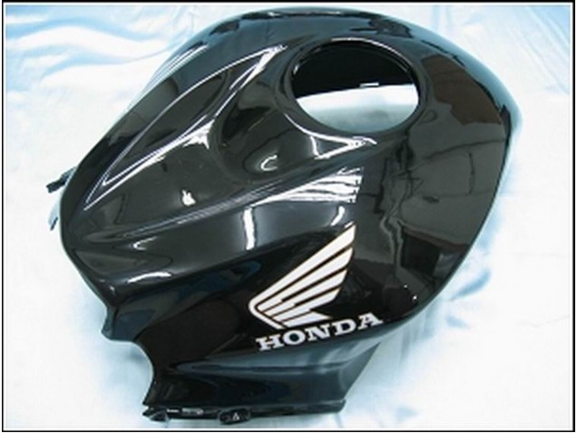 2007-2008 Honda CBR600RR Motorcycle Fairings - Glossy Black White West UK