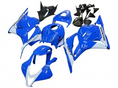Best 2009-2012 Honda CBR600RR Motorcycle Fairings - Blue White UK