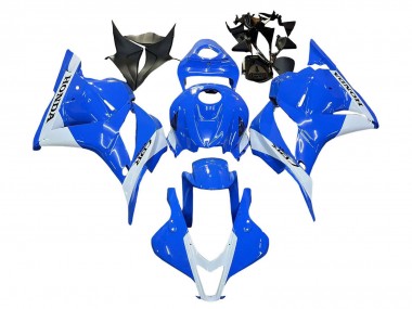 Best 2009-2012 Honda CBR600RR Motorcycle Fairings - Blue White UK