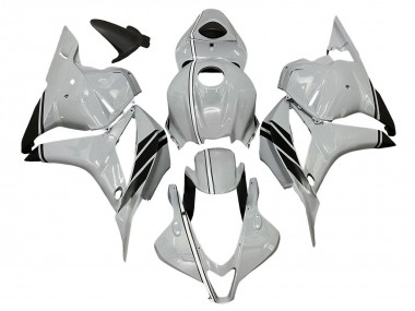 Best 2009-2012 Honda CBR600RR Motorcycle Fairings - Glossy Grey Black UK