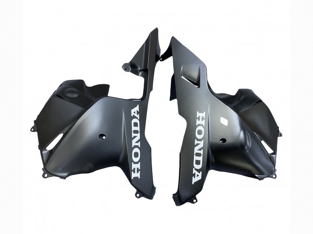 2009-2012 Honda CBR600RR Motorcycle Fairings - Red Glossy Black Matte Black Stripe UK