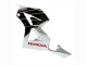2013-2023 Honda CBR600RR Motorcycle Fairing Kits - White Glossy Black UK