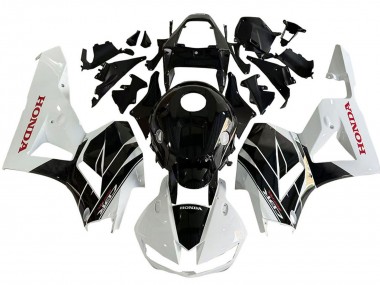 Best 2013-2023 Honda CBR600RR Motorcycle Fairing Kits - White Glossy Black UK
