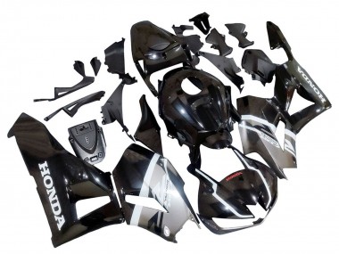 Best 2013-2023 Honda CBR600RR Motorcycle Fairings - Silver Glossy Black UK