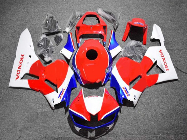 2013-2023 Honda CBR600RR Motorcycle Fairing Kits - White Red Blue HRC UK