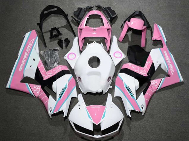 2013-2023 Honda CBR600RR Motorcycle Fairings - White Pink UK