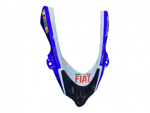 2004-2005 Kawasaki ZX10R Motorcycle Fairings - Glossy Blue White Fiat Motul UK
