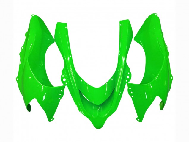 2004-2005 Kawasaki ZX10R Motorcycle Fairings - Green Black Ninja UK