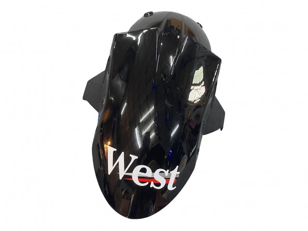 2004-2005 Kawasaki ZX10R Motorcycle Fairings - White Black West Ninja UK