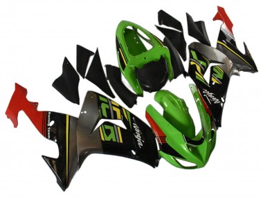 Best 2006-2007 Kawasaki ZX10R Motorcycle Fairings - Green Grey Red Black Yellow UK