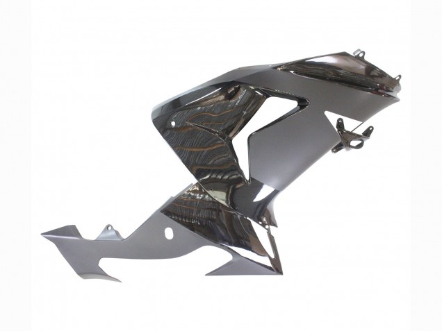 2006-2007 Kawasaki ZX10R Motorcycle Fairings - Matte Black Glossy Black UK