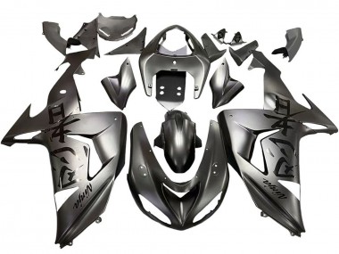 Best 2006-2007 Kawasaki ZX10R Motorcycle Fairings - Matte Grey UK