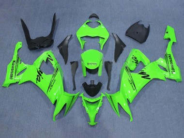 Best 2008-2010 Kawasaki ZX10R Motorcycle Fairing - Green Black UK