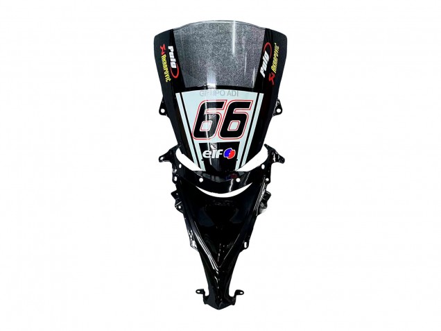 2008-2010 Kawasaki ZX10R Motorcycle Fairings - Green White Red Black Monster Elf 66 UK