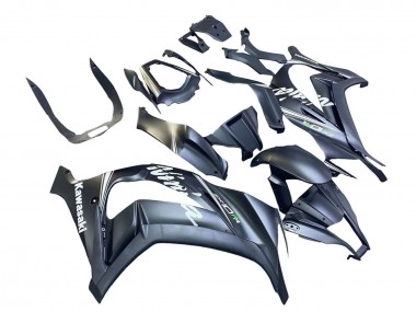 Best 2011-2015 Kawasaki ZX10R Motorcycle Fairings - Matte Grey White Green UK