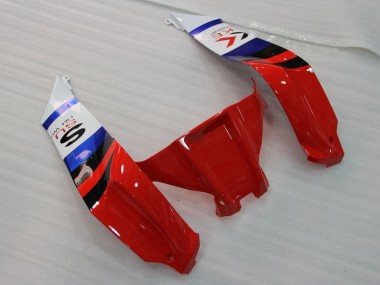 Best 2011-2015 Kawasaki ZX10R Motorcycle Fairings - White Blue Red Black SBK Maxxis UK