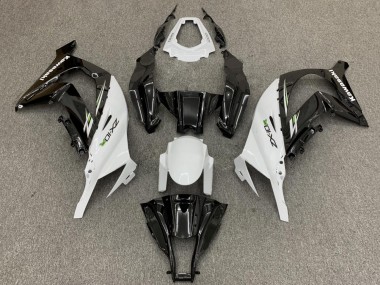 Best 2011-2015 Kawasaki ZX10R Motorcycle Fairings - White Glossy Black Green UK