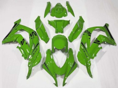 Best 2016-2020 Kawasaki ZX10R Motorcycle Fairing - Green Black UK