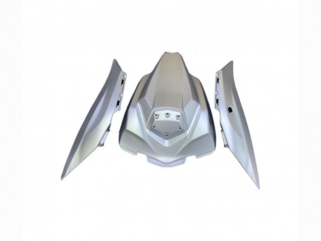 2016-2020 Kawasaki ZX10R Motorcycle Fairing - Silver Green Black UK