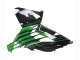 2012-2024 Kawasaki ZX14R ZZR1400 Motorcycle Fairings - Green Glossy Black Stripe UK