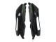 2012-2024 Kawasaki ZX14R ZZR1400 Motorcycle Fairing Kits - Green Glossy Black UK