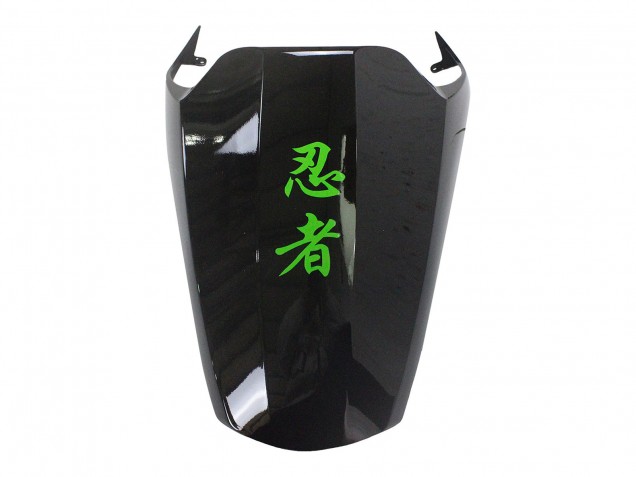 2012-2024 Kawasaki ZX14R ZZR1400 Motorcycle Fairing Kits - Green Glossy Black UK