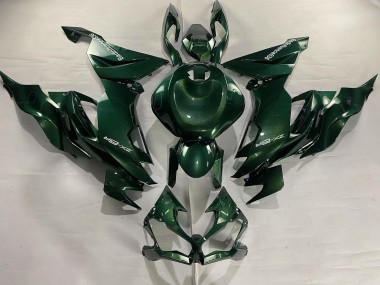 Best 2019-2022 Kawasaki ZX6R Motorcycle Fairings - Dark Green UK