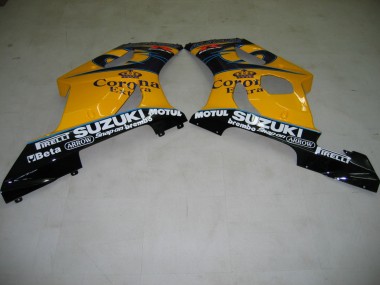 Best 2003-2004 Suzuki GSXR 1000 Motorcycle Fairings - Yellow White Blue Black Corona UK