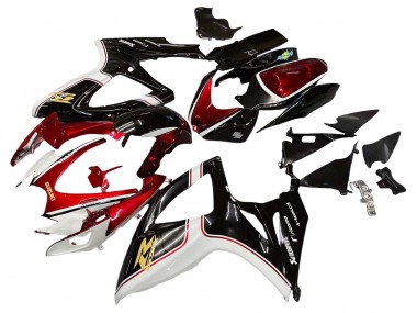 Best 2006-2007 Suzuki GSXR 600 / GSXR 750 Motorcycle Fairings - Red White Black Yellow UK
