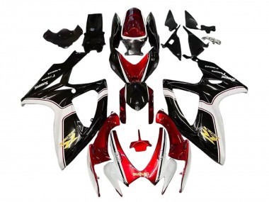 Best 2006-2007 Suzuki GSXR 600 / GSXR 750 Motorcycle Fairings - Red White Black Yellow UK