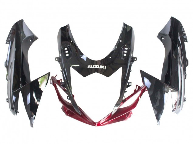 2011-2024 Suzuki GSXR 600 / GSXR 750 Bike Fairings - Red Glossy Black UK