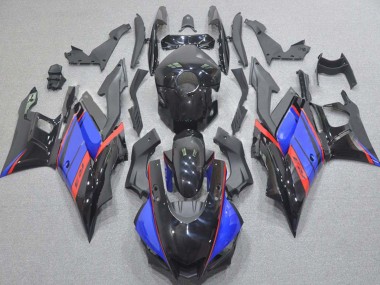 Best 2015-2018 Yamaha YZF R3/R25 Motorcycle Fairings - Blue Red Glossy Black UK