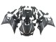 2019-2021 Yamaha YZF R3/R25 Motorcycle Fairings - Matte Black Silver UK