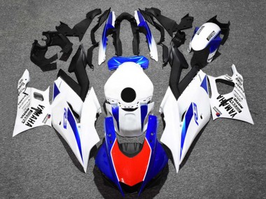 Best 2019-2021 Yamaha YZF R3/R25 Motorcycle Fairings - White Blue Red Black UK