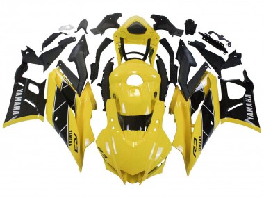 Best 2019-2021 Yamaha YZF R3/R25 Motorcycle Fairings - Yellow Black UK