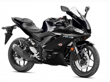 Best 2022-2024 Yamaha YZF R3/R25 Motorcycle Fairing - Glossy Black UK