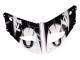 1998-1999 Yamaha YZF 1000 R1 Motorcycle Fairings - White Glossy Black UK