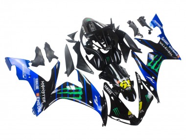Best 2004-2006 Yamaha YZF 1000 R1 Motorcycle Fairings - Blue Black Yellow Green Monster Yamalube ENEOS 69 UK