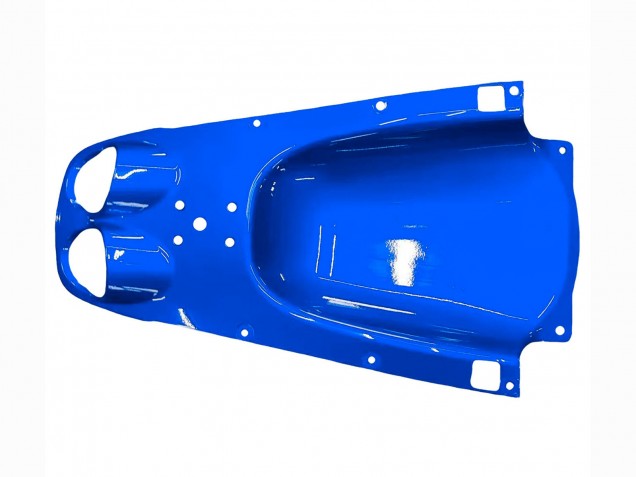 1998-2002 Yamaha YZF 600 R6 Motorcycle Fairings - White Blue Neon Yellow Fiat Motul Michelin UK