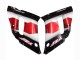 1998-2002 Yamaha YZF 600 R6 Motorcycle Fairings - Red White Glossy Black UK