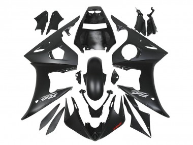 Best 2003-2004 Yamaha YZF R6 Motorcycle Fairings - Matte Black UK