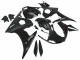 2006-2009 Yamaha YZF R6S Motorcycle Fairings - Matte Black UK