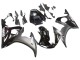 2003-2004 Yamaha YZF R6 Motorcycle Fairings - Glossy Black Matte Black White Decals UK