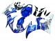 2003-2004 Yamaha YZF R6 Motorcycle Fairings - White Blue Fiat Motul Kastinee UK