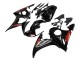 2003-2004 Yamaha YZF R6 Motorcycle Fairings - Glossy Black Red UK