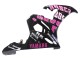 2003-2004 Yamaha YZF R6 Motorcycle Fairings - Yellow Pink Glossy Black Rossi Repsol 46 UK