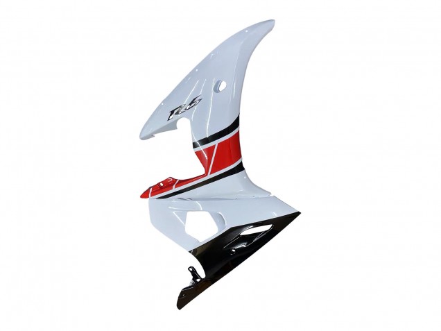 2006-2009 Yamaha YZF R6S Motorcycle Fairings - White Red Glossy Black UK